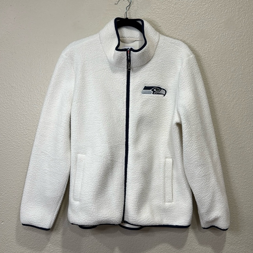 Women’s Seahawks Sherpa Zip-up Jacket